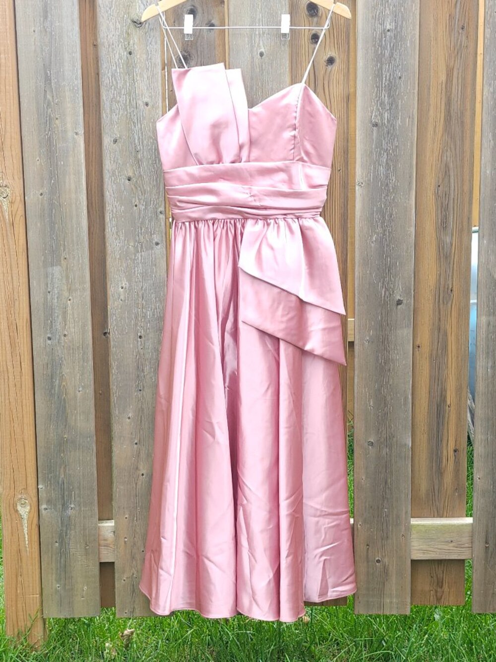 MAGICAL VINTAGE Pink Dress Women's Size Small VINTAGE PROM DRESS 70s 80s